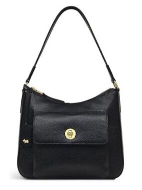 Radley London Medium Colebrook Close Leather Ziptop Shoulder Bag
